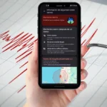 El alerta del sismo que llegó a los teléfonos de los sanjuaninos antes de que se sintiera