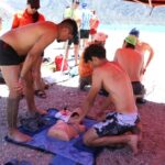 Aspirantes rinden ingreso al Curso Provincial de Guardavidas profesional náutico