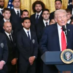 Lionel Messi visitó a Donald Trump junto al plantel del Inter Miami: cómo fue el encuentro cumbre la Casa Blanca